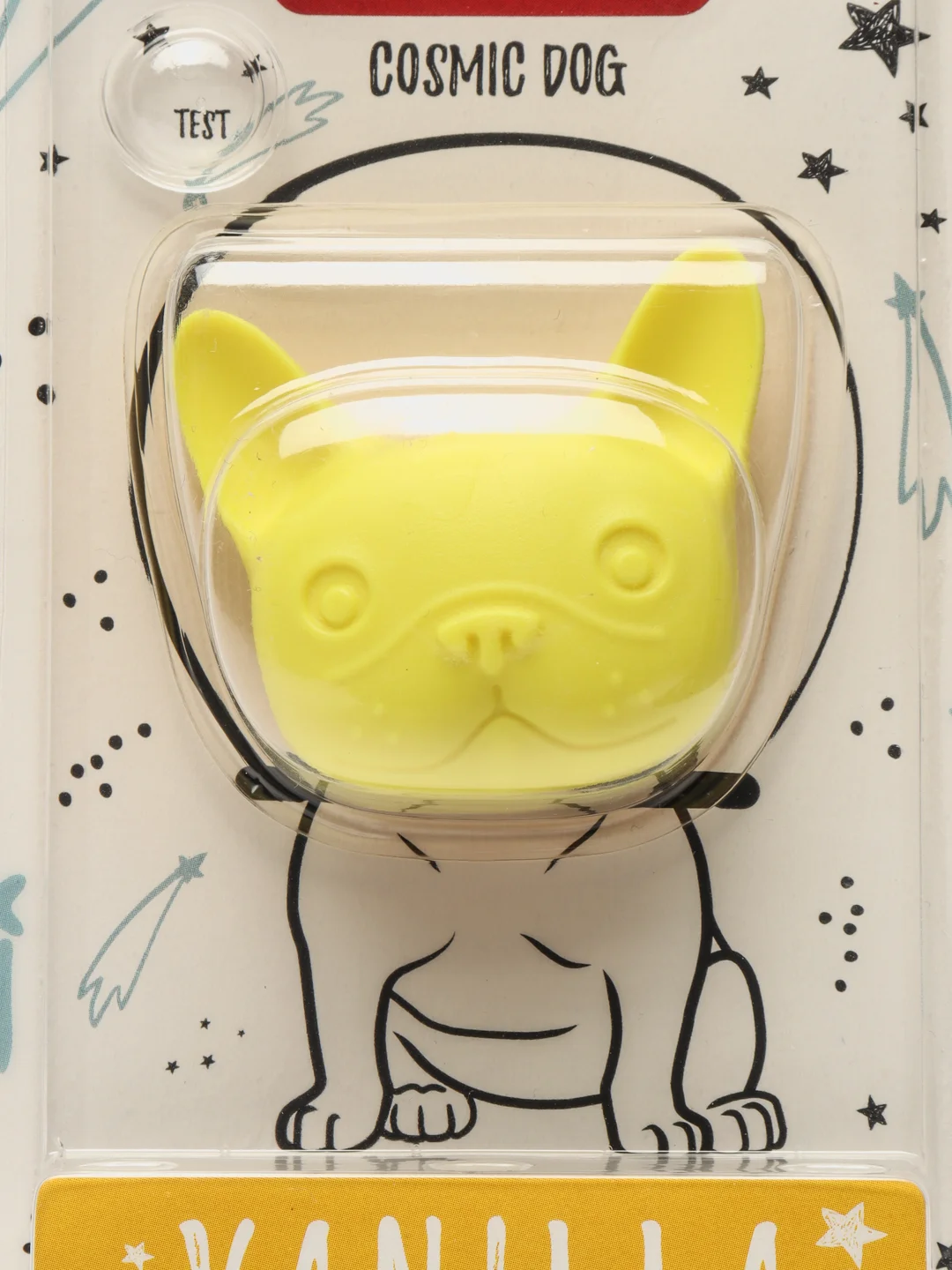 Желтый автомобильный ароматизатор Dr. Marcus COSMIC CAT and COSMIC DOG