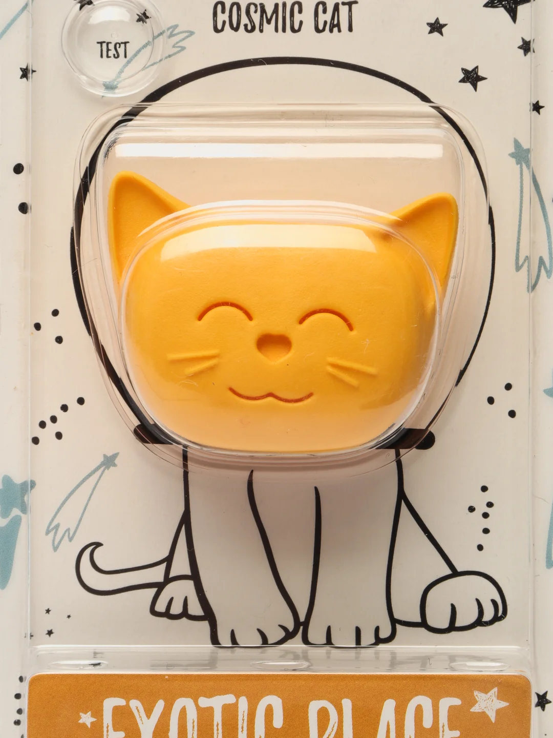 Оранжевый автомобильный ароматизатор Dr. Marcus COSMIC CAT and COSMIC DOG