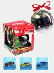 Алый елочное украшение Новогодний Шар с игрушкой