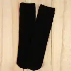 Черный гольфы хлопковые детские