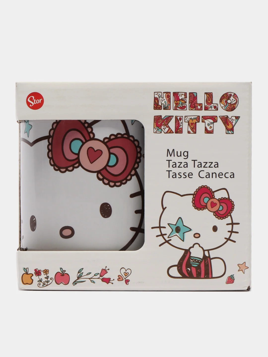 Кружка керамическая в подарочной упаковке (№4, 325 мл). Hello Kitty