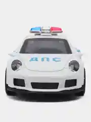 Белый металлическая коллекционная машинка Porsche 911