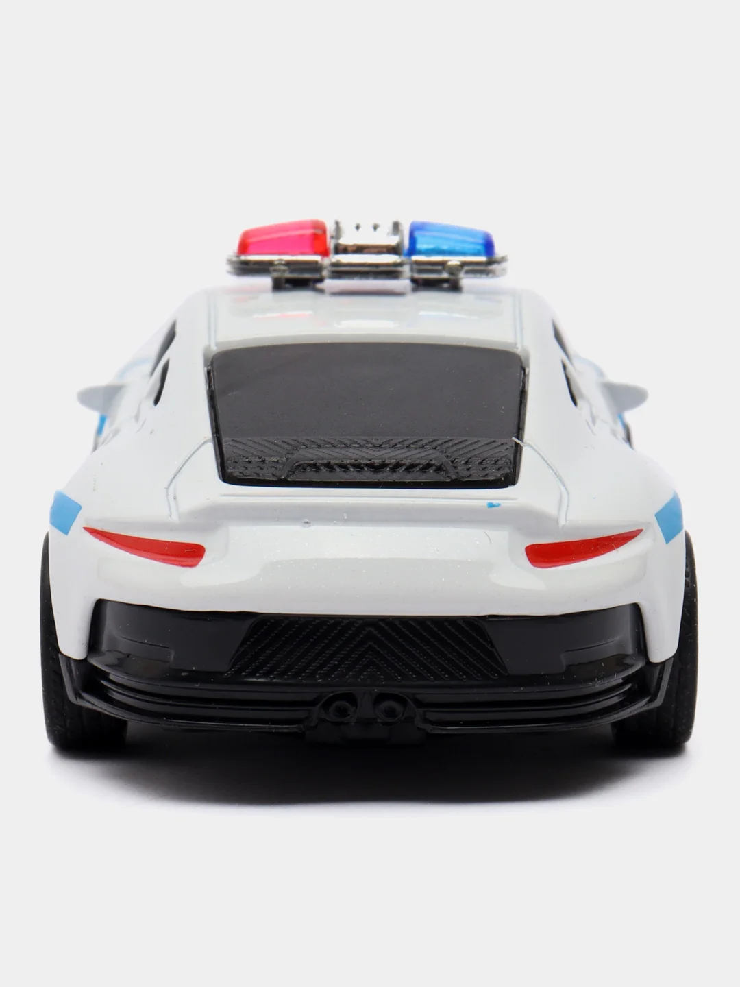 Белый металлическая коллекционная машинка Porsche 911