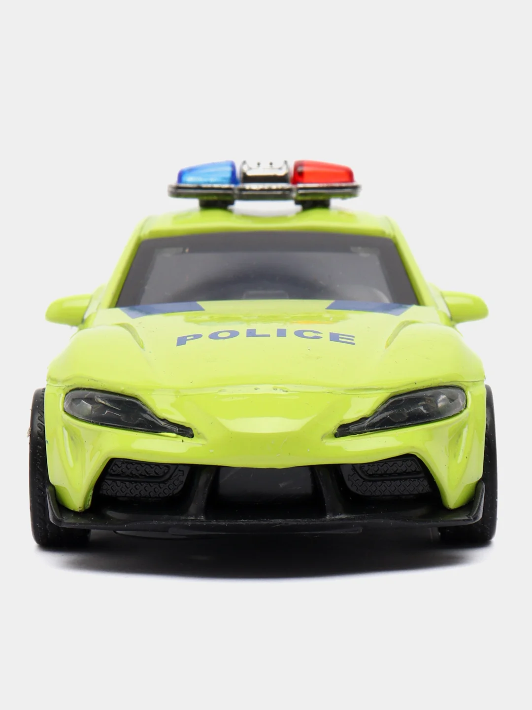 Лайм металлическая машинка Toyota Supra
