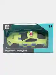 Лайм металлическая машинка Toyota Supra