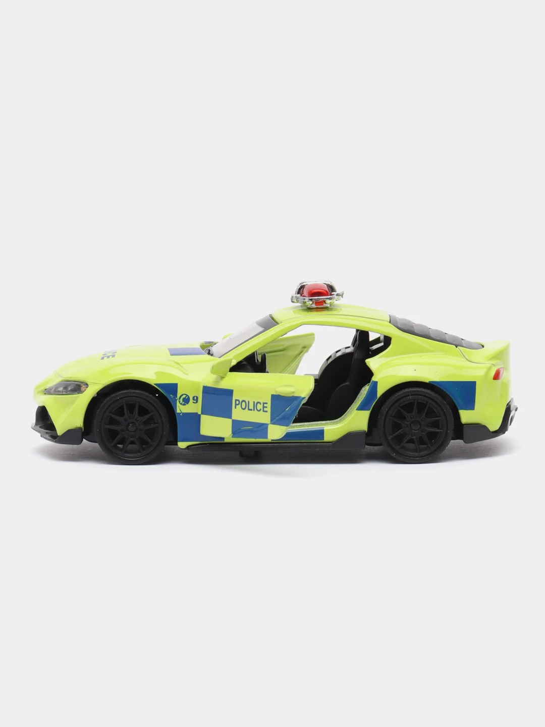 Лайм металлическая машинка Toyota Supra