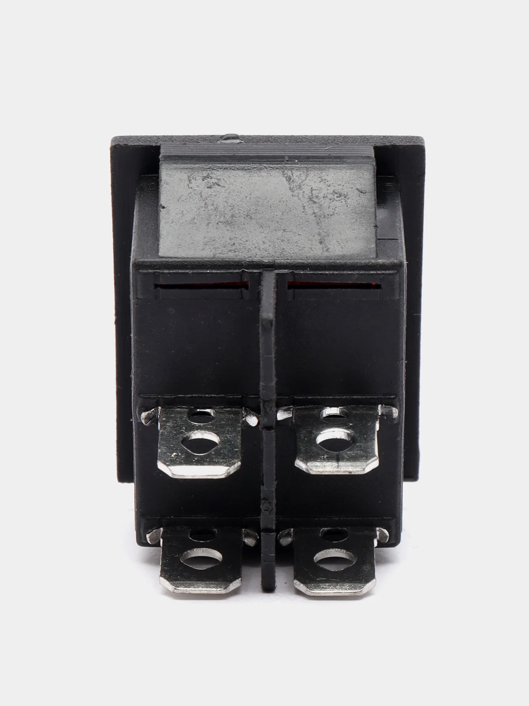 Выключатель KCD4-201 красный с подсветкой 16 А 250 В 4 PIN