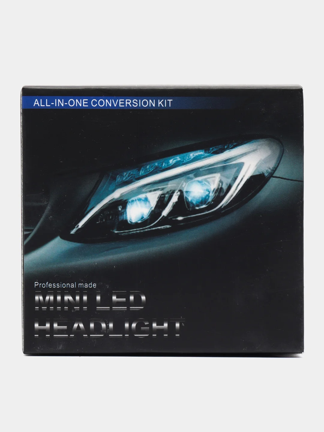 Светодиодная LED лампа H4, H7 и H8/H9/H11 4800 Лм, комплект 2 шт