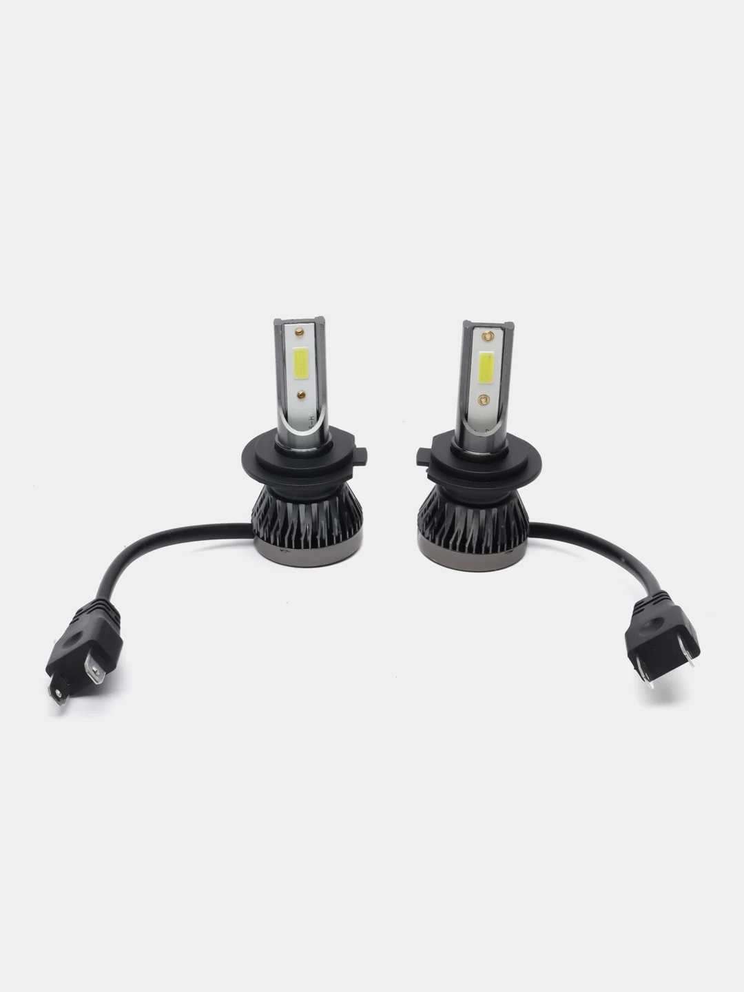 Светодиодная LED лампа H4, H7 и H8/H9/H11 4800 Лм, комплект 2 шт