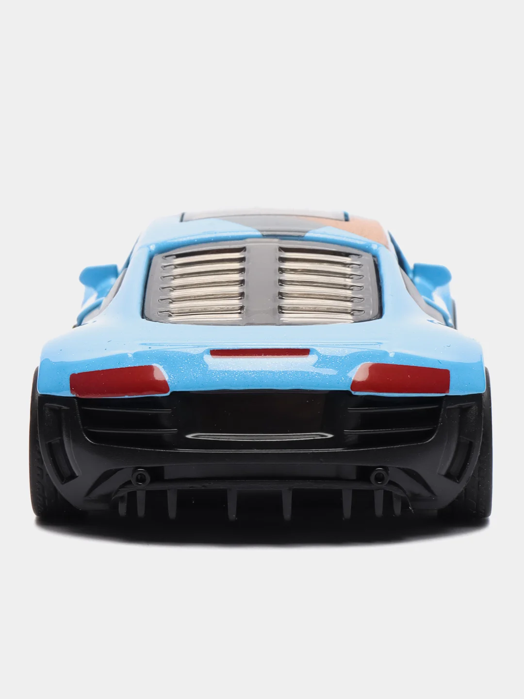 Голубой металлическая  машинка Audi R8