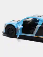 Голубой металлическая  машинка Audi R8