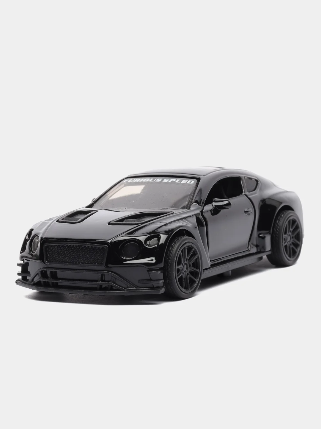 Черный металлическая  машинка Bentley Сontinental