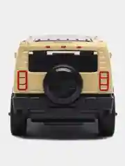 Бежевый металлическая  машинка Hummer H2