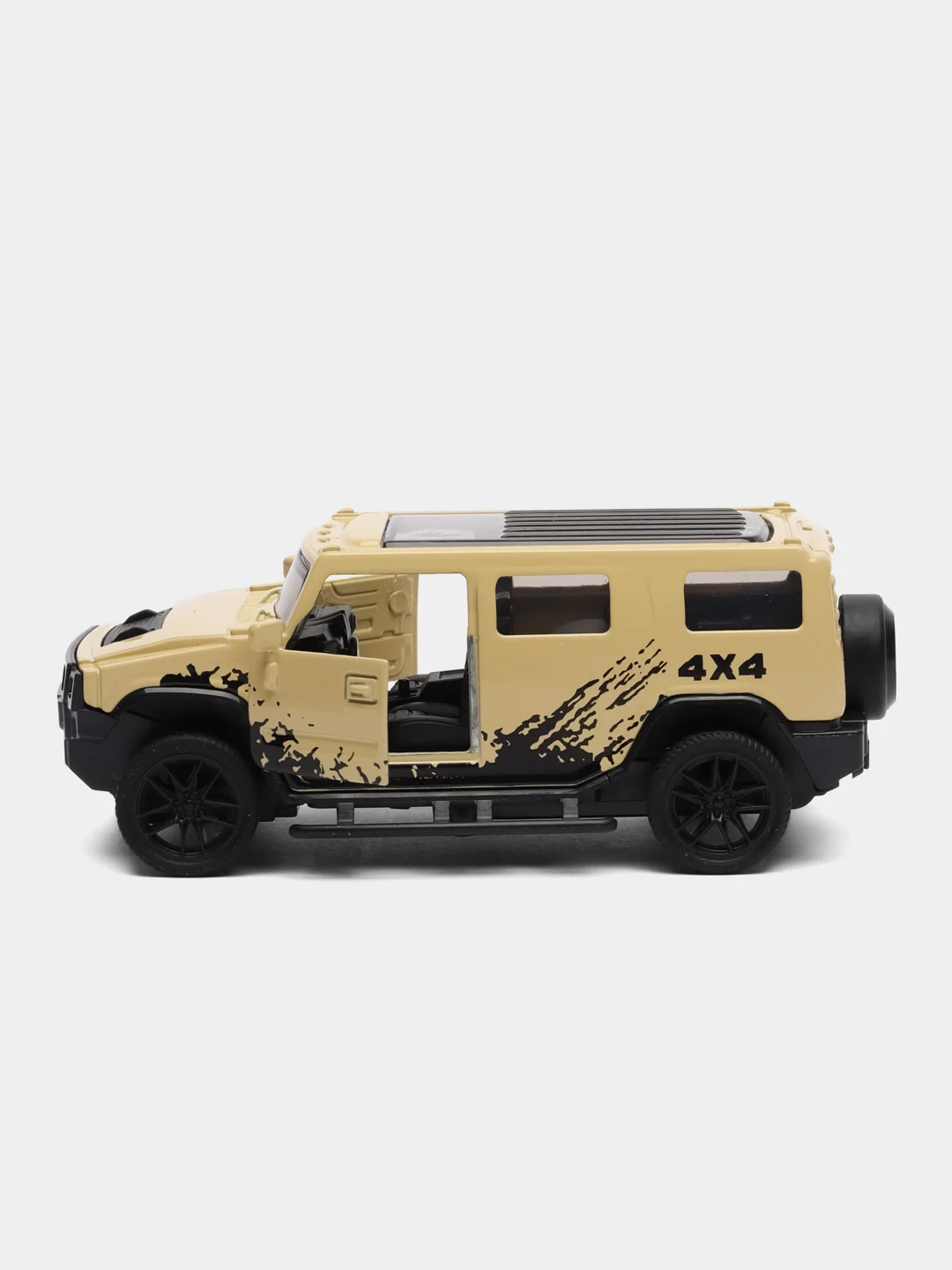 Бежевый металлическая  машинка Hummer H2