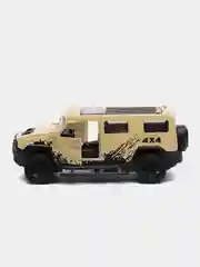 Бежевый металлическая  машинка Hummer H2