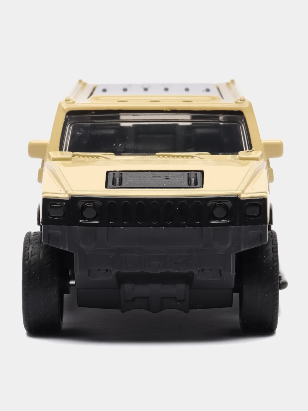 Бежевый металлическая  машинка Hummer H2