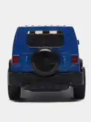 Синий металлическая машинка Jeep Wrangler