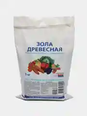 Зола древесная 1кг, прах дерева