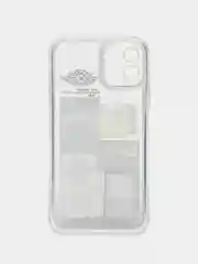 Золотой чехол на iPhone 7/8 Plus/X/XS/XR/11/12/13/14 Pro Max/15 Pro айфон про макс прозрачный