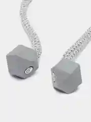 Серый подхват для штор, на магнитах, 2 штуки