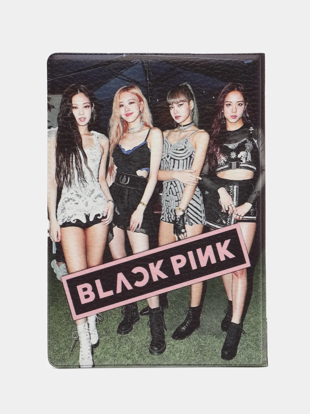 Бронзовый обложка на паспорт k-pop, аниме Наруто, Атака титанов, Дангонранпа, Бродячие псы и другие