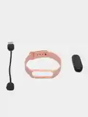 Розовый умный фитнес-браслет Smart Band M7+