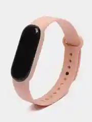 Розовый умный фитнес-браслет Smart Band M7+