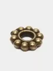 Зелёный хаки бусины-разделители 2*6 мм, 50 шт