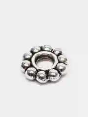 Серебряный бусины-разделители 2*6 мм, 50 шт
