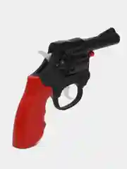 Красный игрушечный пистолет Револьвер