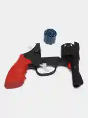 Красный игрушечный пистолет Револьвер