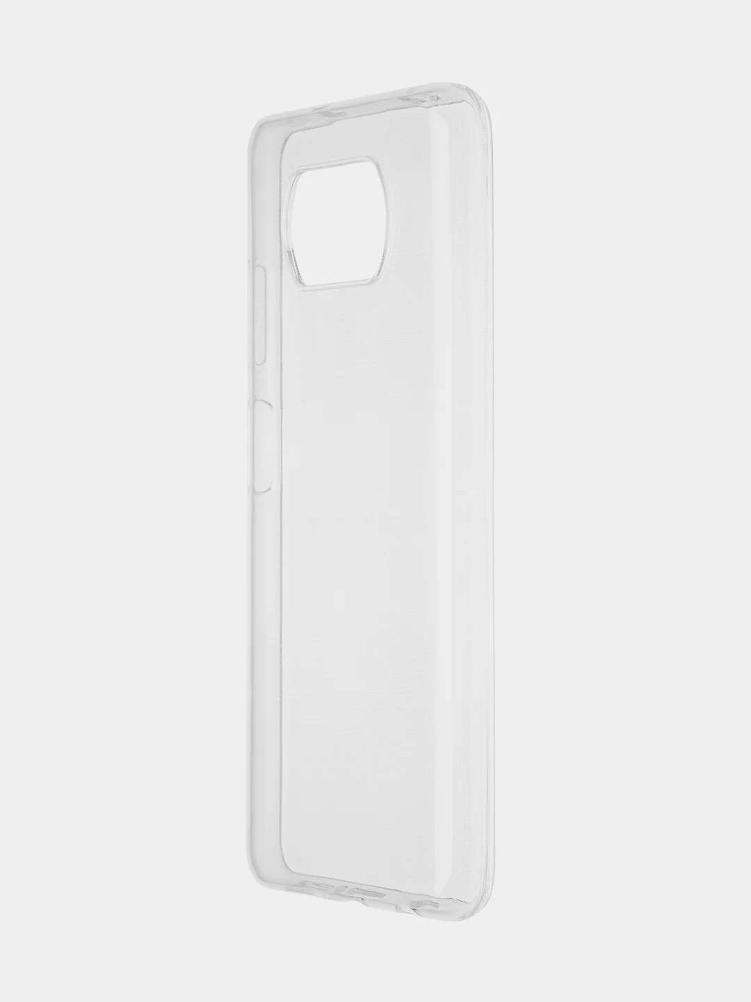 Прозрачный чехол для Xiaomi Poco X3 NFC/X3 Pro силиконовый ROSCO матовый/прозрачный с защитой камер