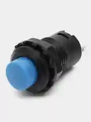 Кнопка DS-427 1.5A/250VAC с фиксацией синяя