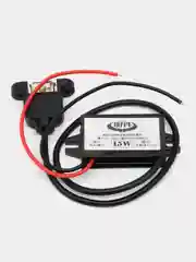 Адаптер автомобильный вход 7-20VDC выход 5VDC 3A разъем USB на корпус