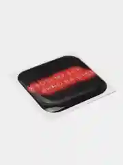 Лазурный неоновые 3D стикеры, наклейки на телефон, стикеры
