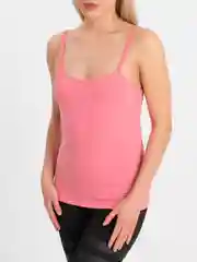 Розовый майка женская, бельевая