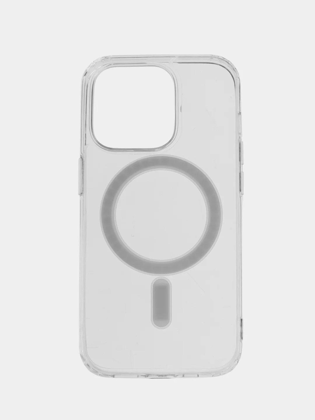 Прозрачный чехол MagSafe (Магсейф) для iPhone (Айфон) 11, 12, 13, 14, 15, Pro, Plus, Max, силиконовый