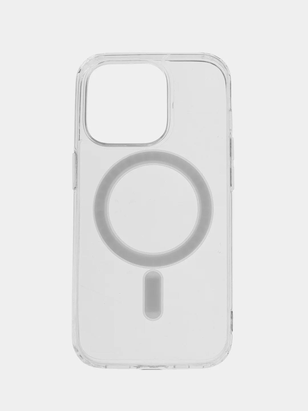 Прозрачный чехол MagSafe (Магсейф) для iPhone (Айфон) 11, 12, 13, 14, 15, Pro, Plus, Max, силиконовый