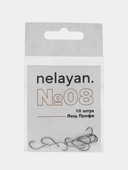 Рыболовные крючки nelayan, серия "Лещ Про", 10 штук