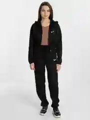 Черный женский спортивный костюм на флисе