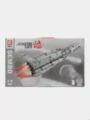 Белый конструктор автомат пистолет пулемет UMP45 /Конструктор Веном-Спайдер / Космическая Ракета