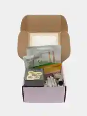 Вишнёвый набор уходовой и декоративной косметики Beauty Box, подарочный, для женщин