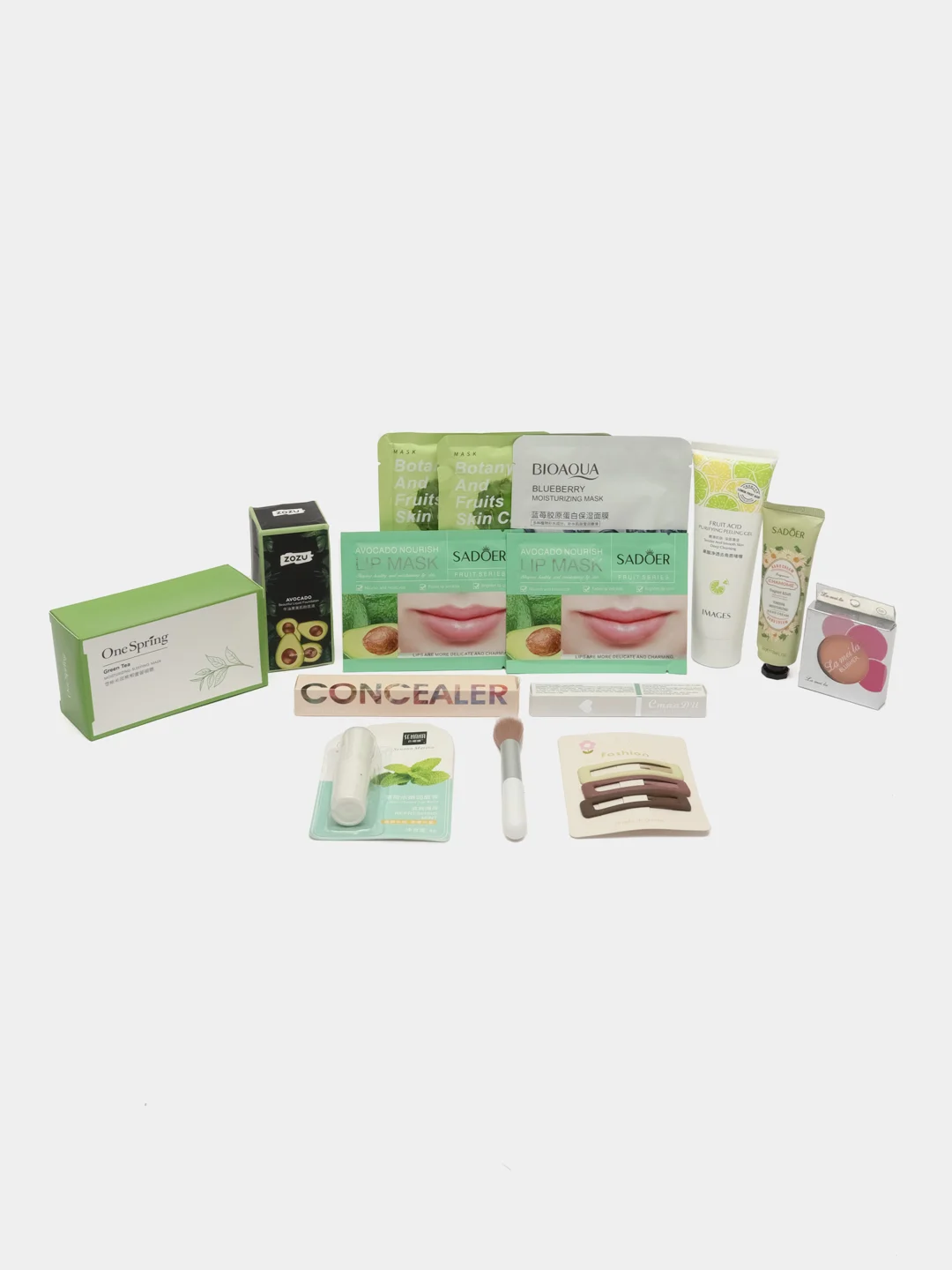 Лавандовый набор уходовой и декоративной косметики Beauty Box, подарочный, для женщин