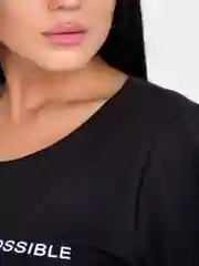 Черный футболка женская, 100% хлопок, большие размеры