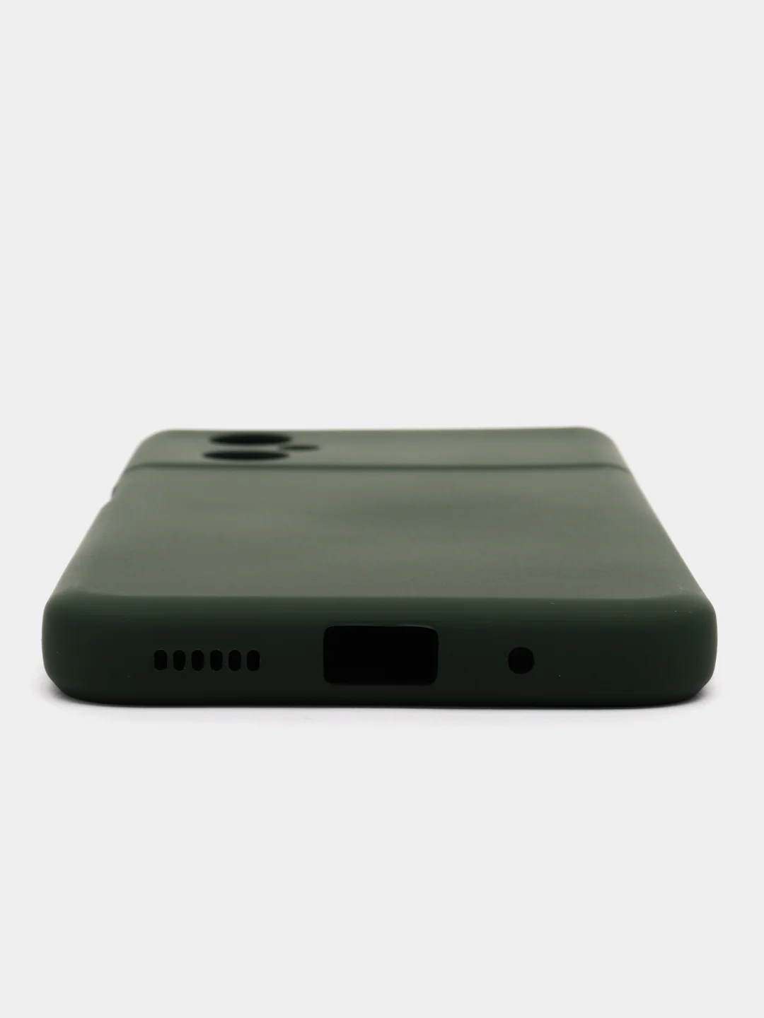 Зеленый чехол Silicone Cover для Xiaomi Poco M5, для Сяоми Поко М5 силиконовый