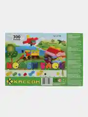 Индиго детский блочный конструктор "Комби Блок" 35/50/100/150/200/300/400/500 шт, крупные детали
