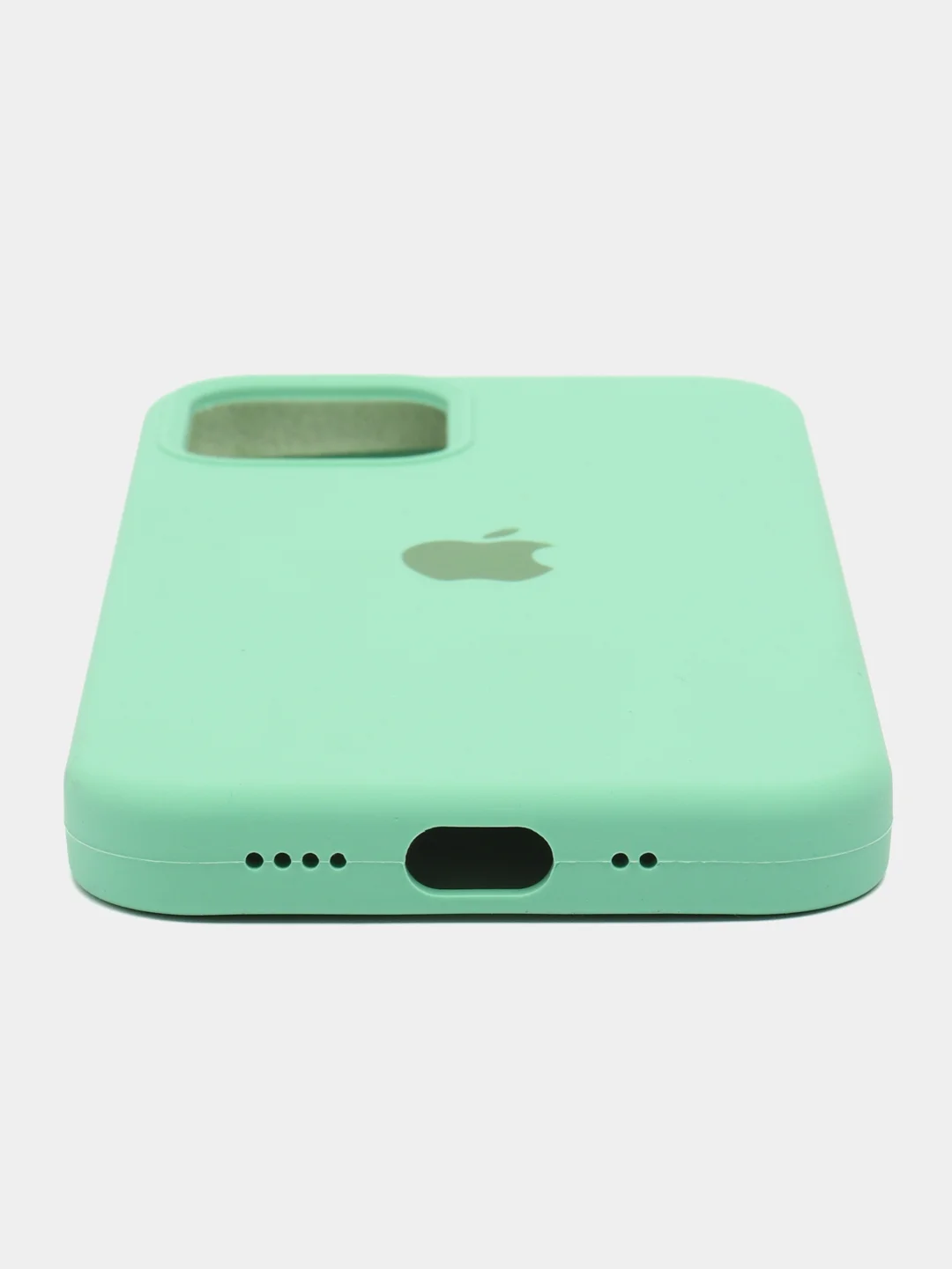 Бирюзовый силиконовый чехол Silicone Case для iPhone 12 Mini, 12, 12Pro, 12 Pro Max