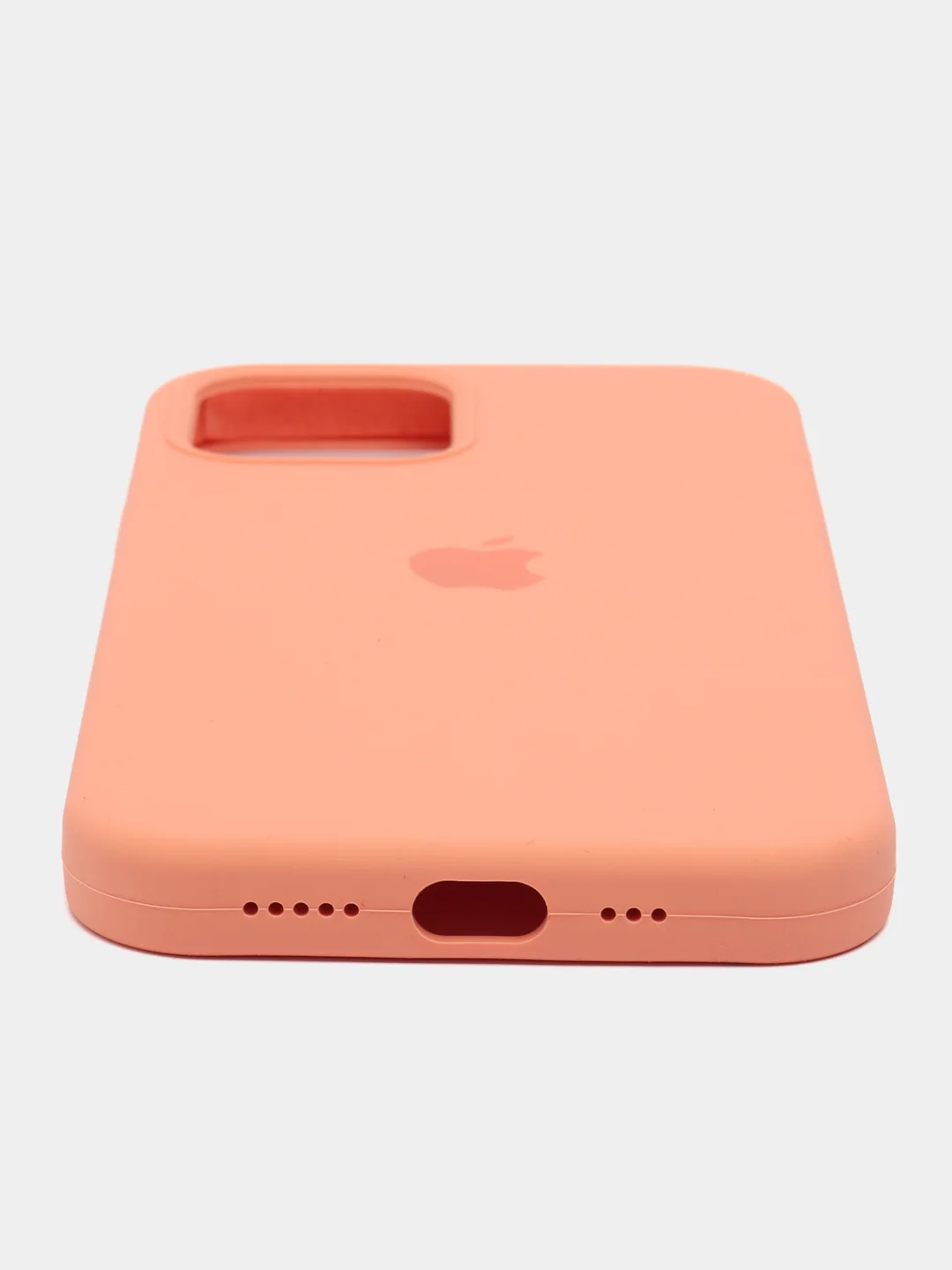 Коралловый силиконовый чехол Silicone Case для iPhone 12 Mini, 12, 12Pro, 12 Pro Max