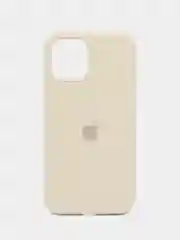 Серебряный силиконовый чехол Silicone Case для iPhone 12 Mini, 12, 12Pro, 12 Pro Max