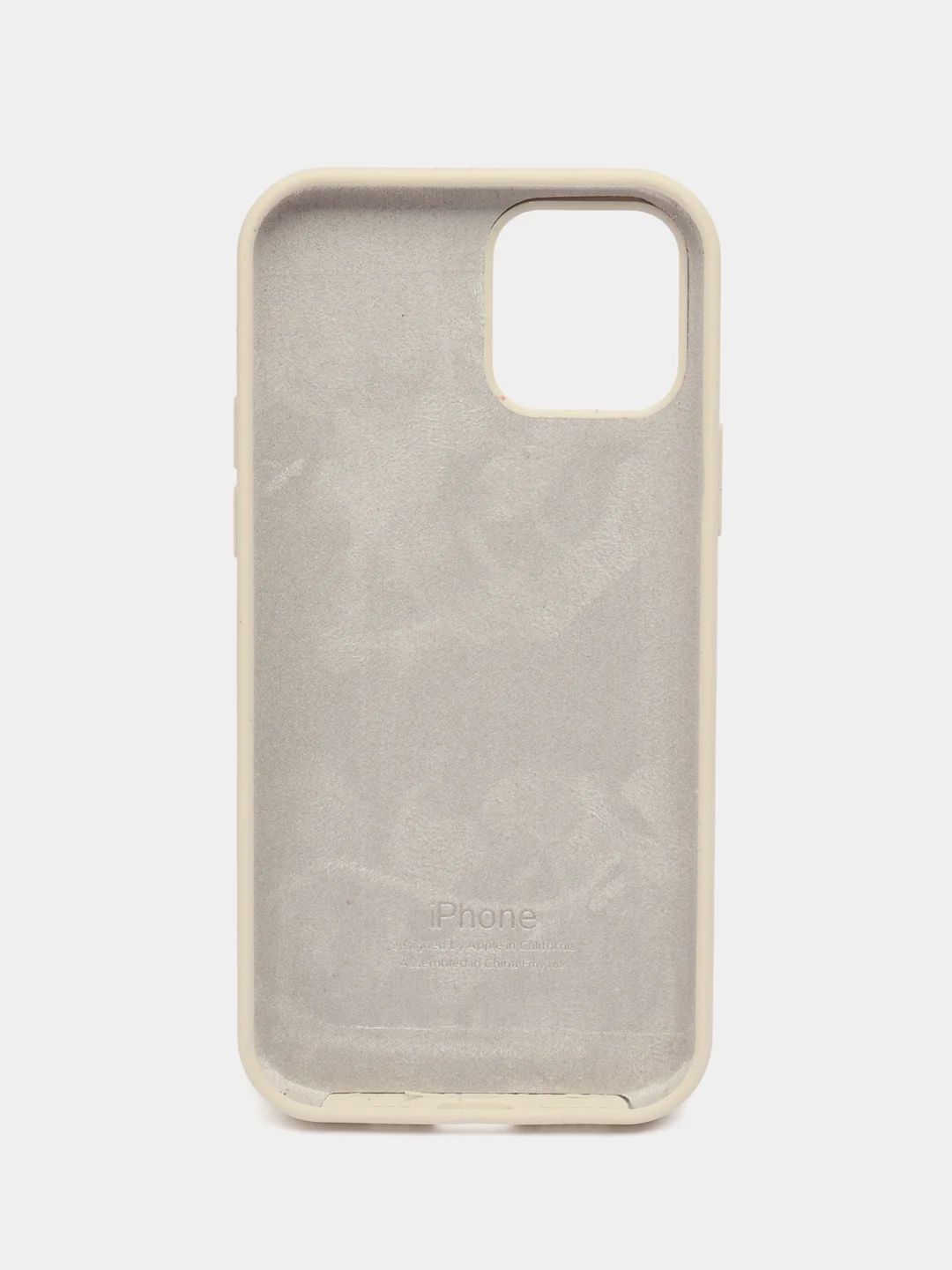 Серебряный силиконовый чехол Silicone Case для iPhone 12 Mini, 12, 12Pro, 12 Pro Max
